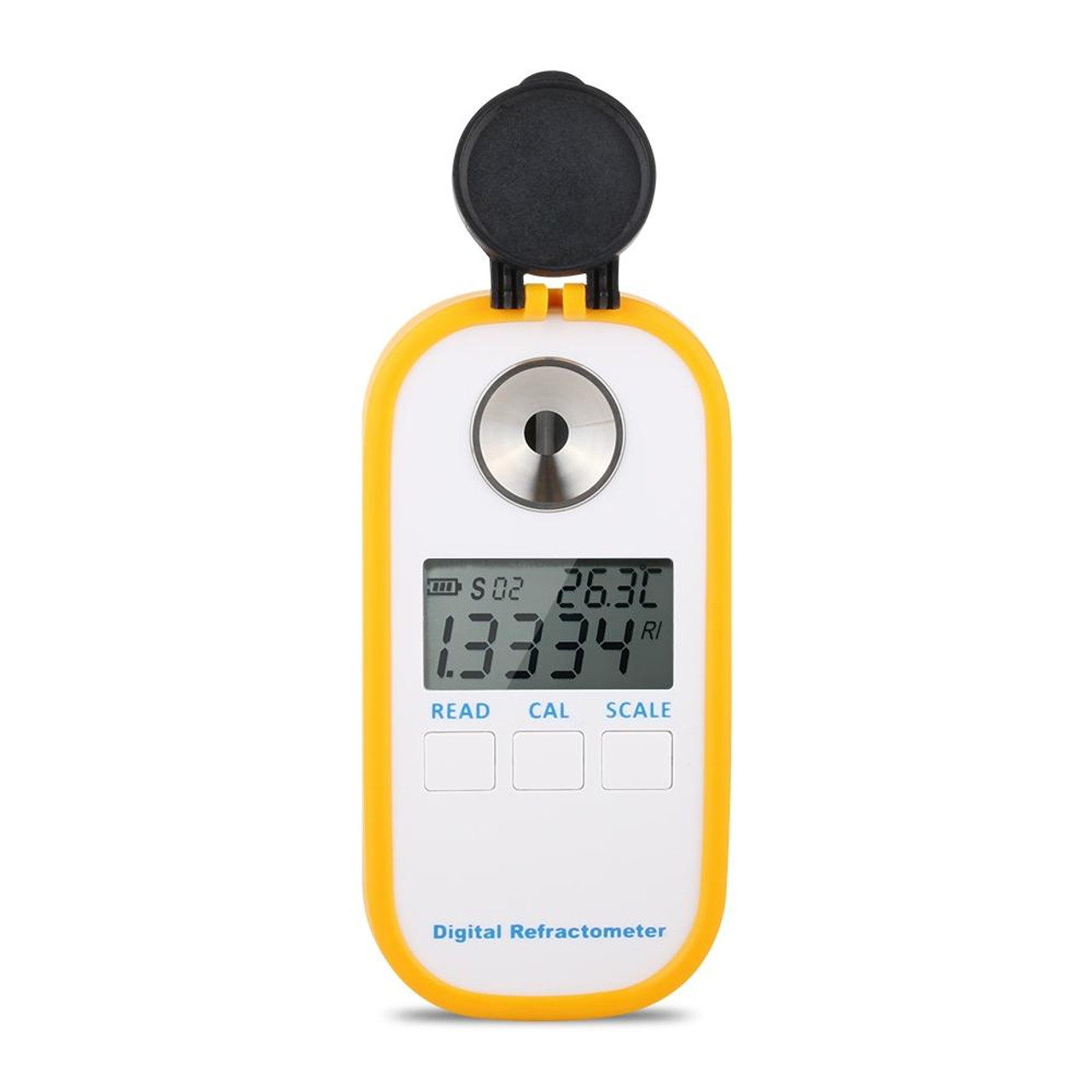DR301 Digital Honey Refractometer Measuring Sugar Content Meter Range 090 Brix  Refractometer Baume Honey Water Concentration Tool, snatcher