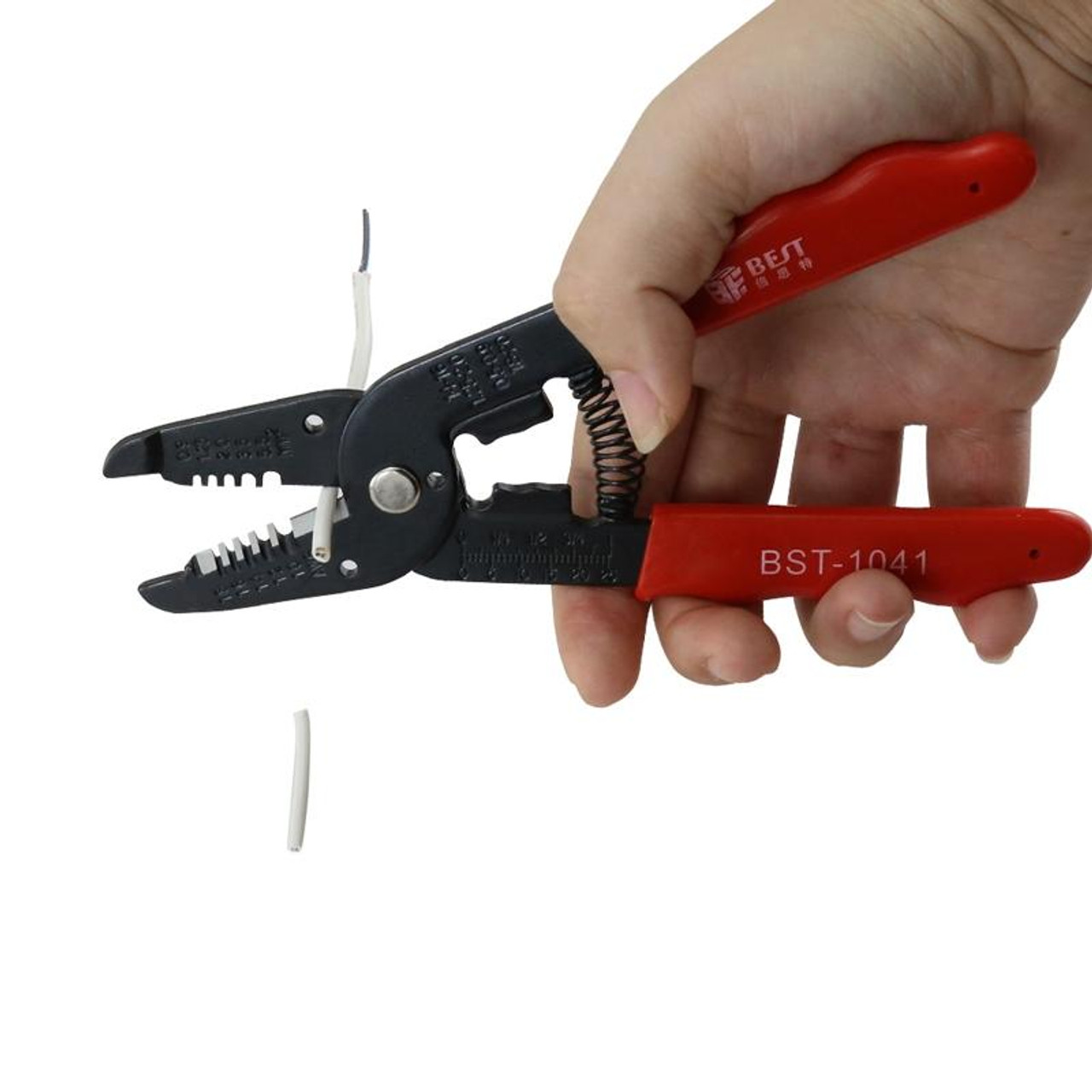 BEST-1041 0.9 ~ 5.5mm Wire Stripping Pliers, snatcher image