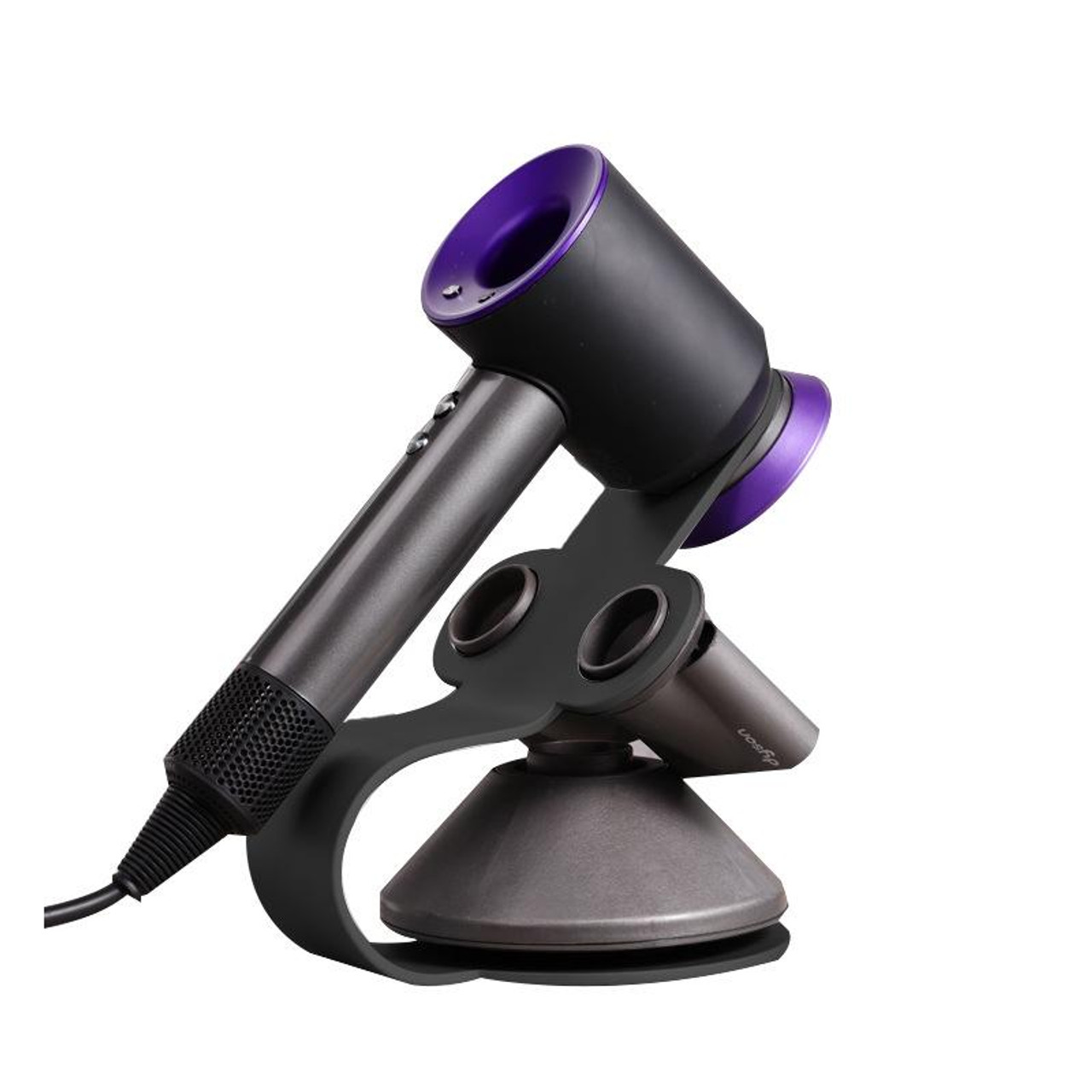 Punch Free Standing Hair Dryer Stand For Dyson 002 Black