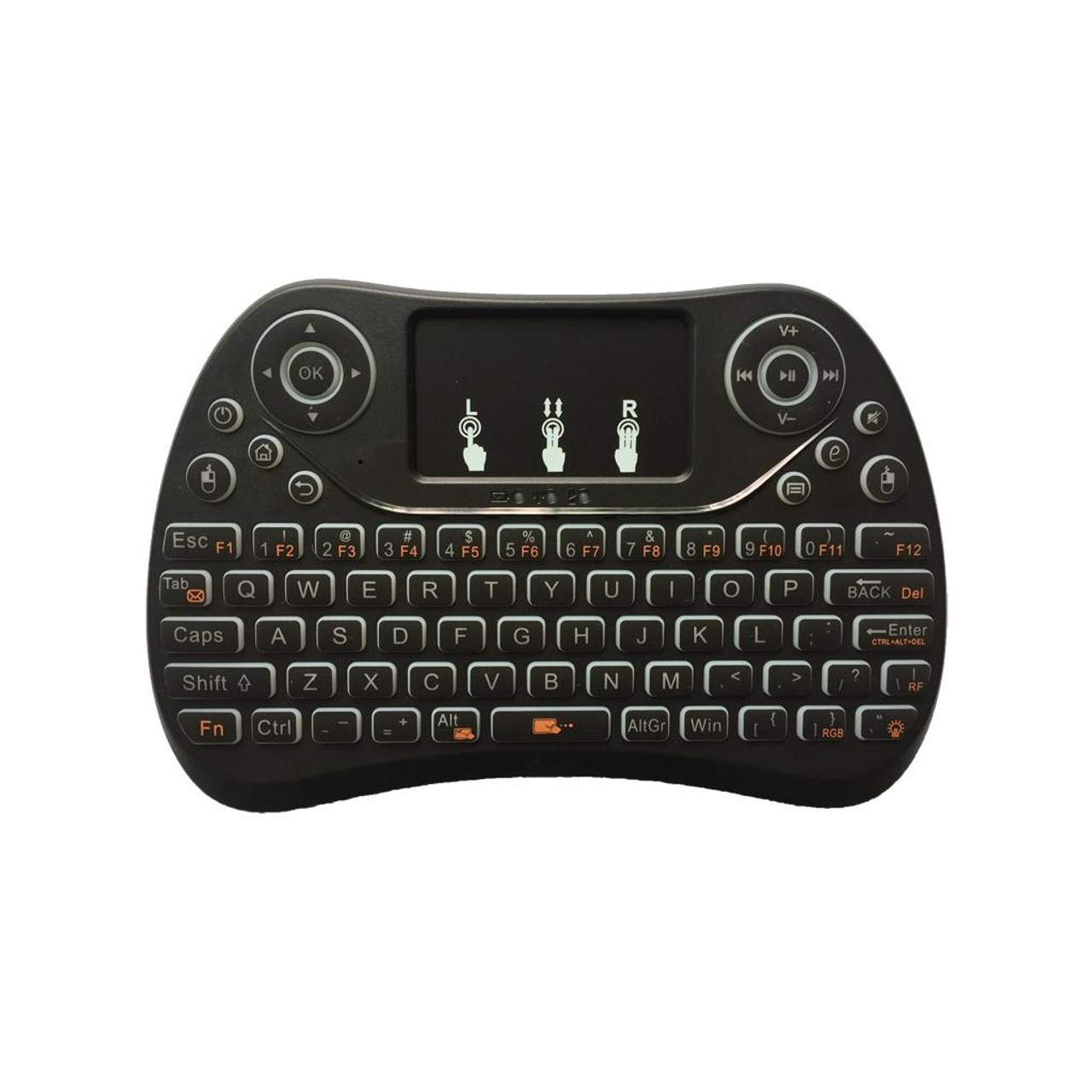 gaming keyboard with touchpad