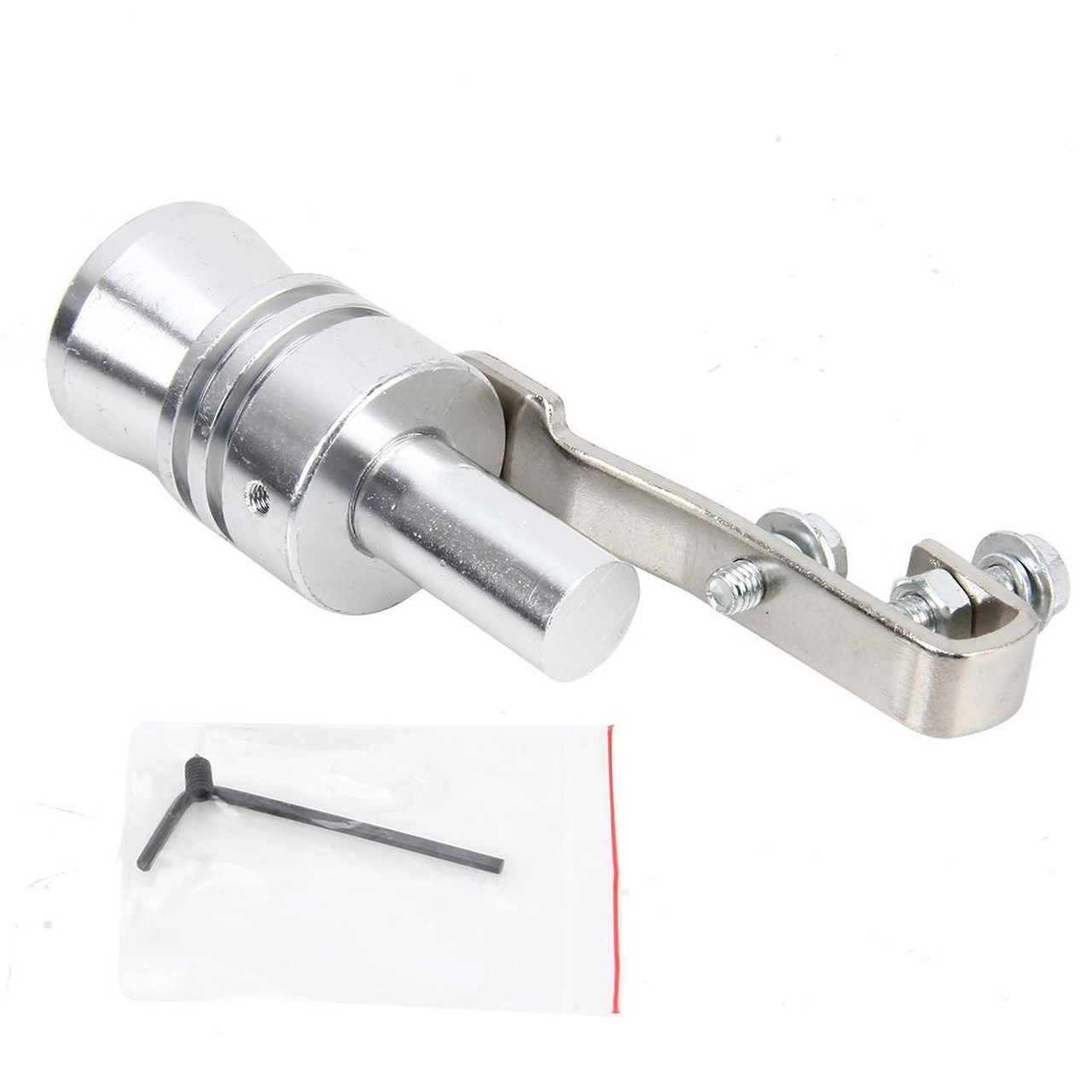 Universal Aluminum Turbo Sound Exhaust Muffler Pipe Whistle Car