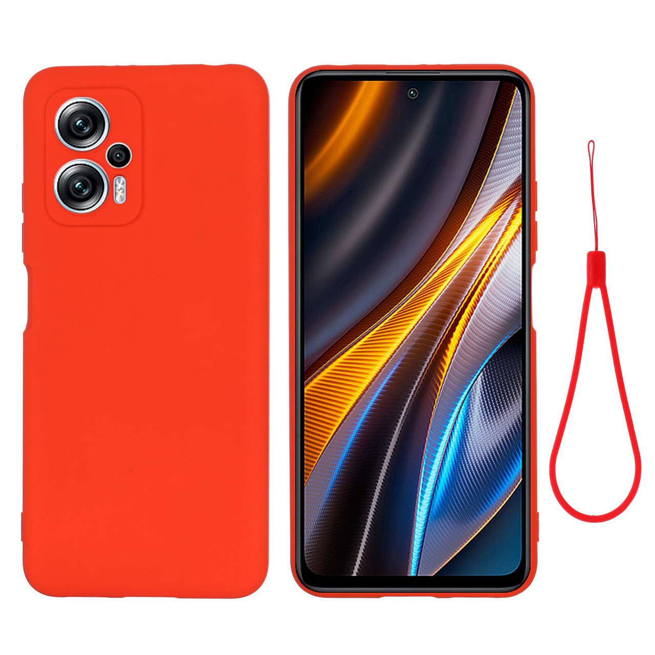 For Xiaomi Poco X4 GT/Redmi Note 11T Pro/Redmi K50i Pure Color