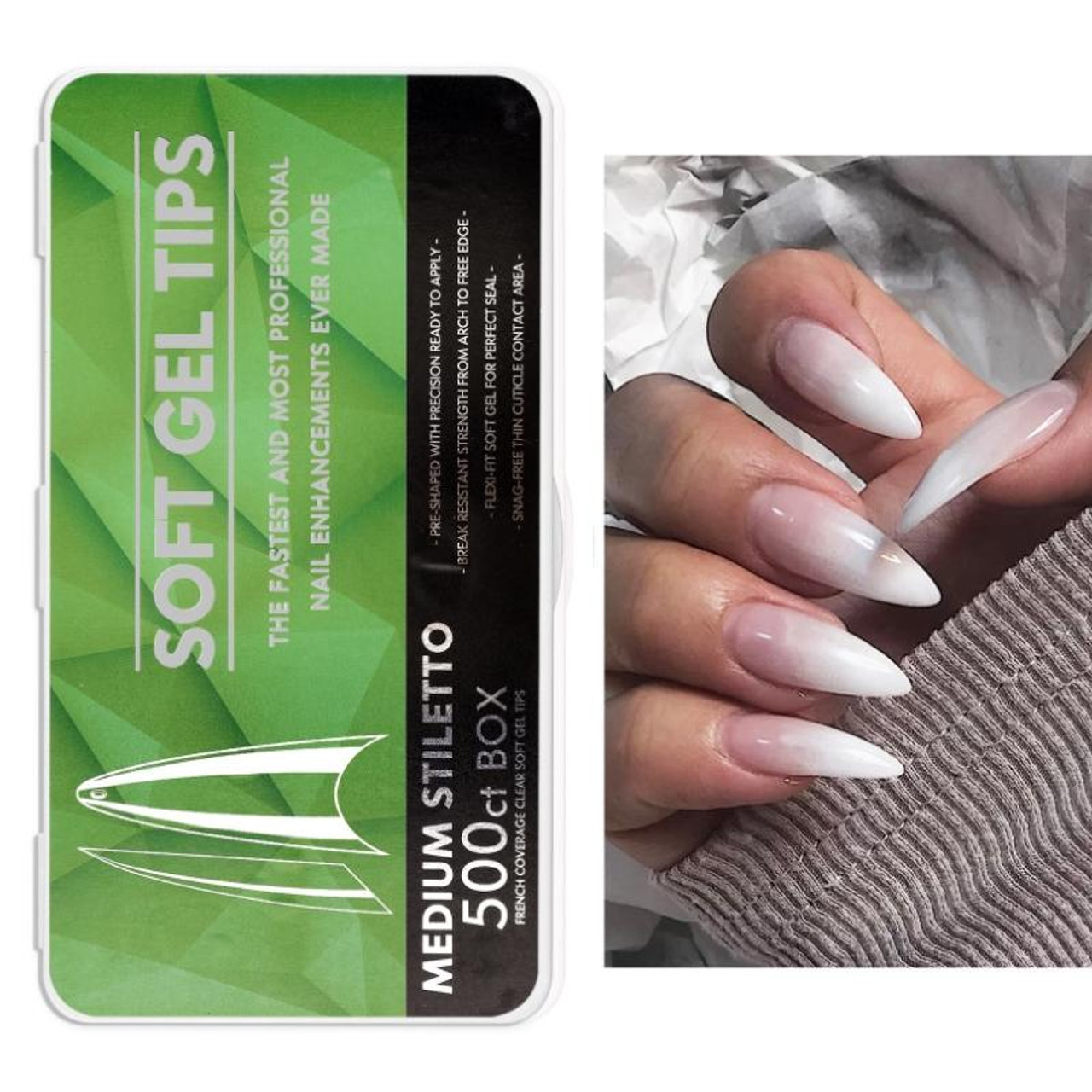 Scratch-free Ultra-thin Seamless Manicure Nail Plate, Shape: 15 Foot Nails,  snatcher