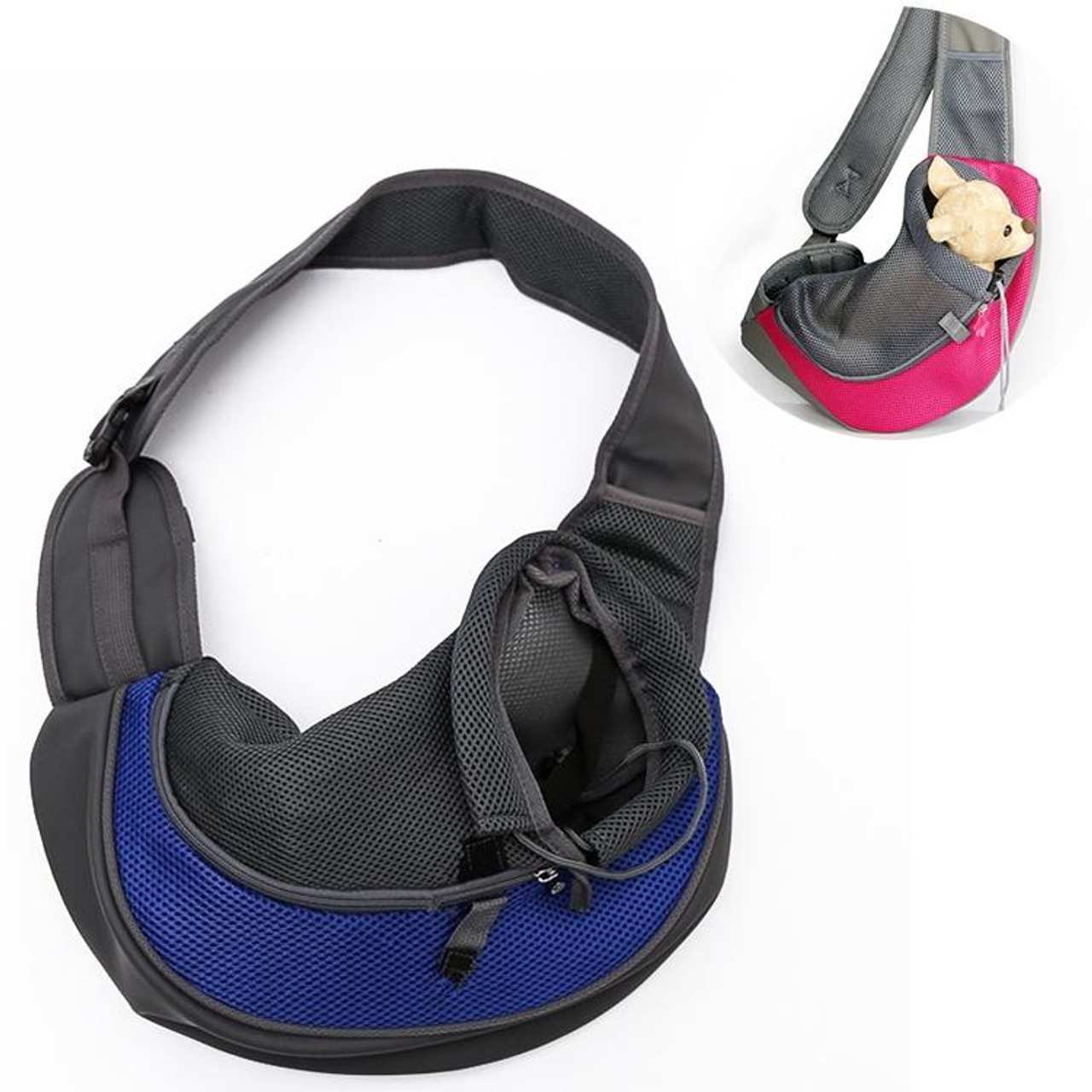 Snapklik.com : CUBY Dog And Cat Sling Carrier - Hands Free Reversible Pet Papoose  Bag - Soft Pouch And Tote Design - Adjustable, Suitable For Puppy, Small  Dogs, And Cats For Outdoor Travel