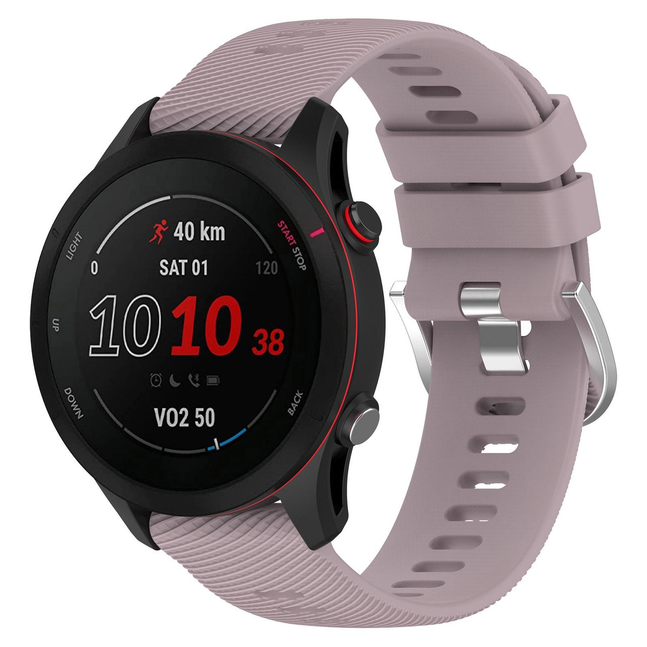 Colorful Soft Silicone Replacement Strap for Garmin Forerunner 645