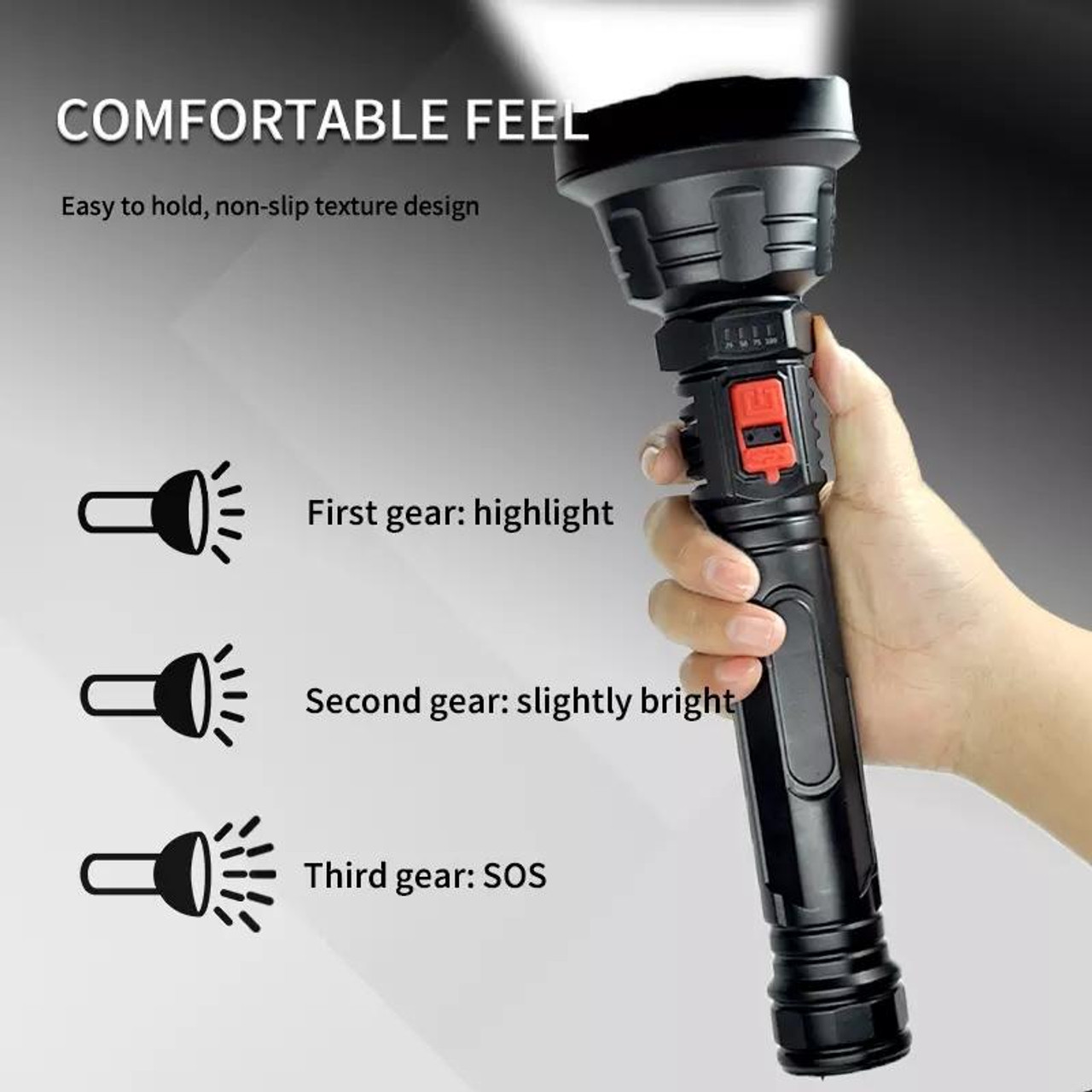 usb rechargeable pocket flashlight