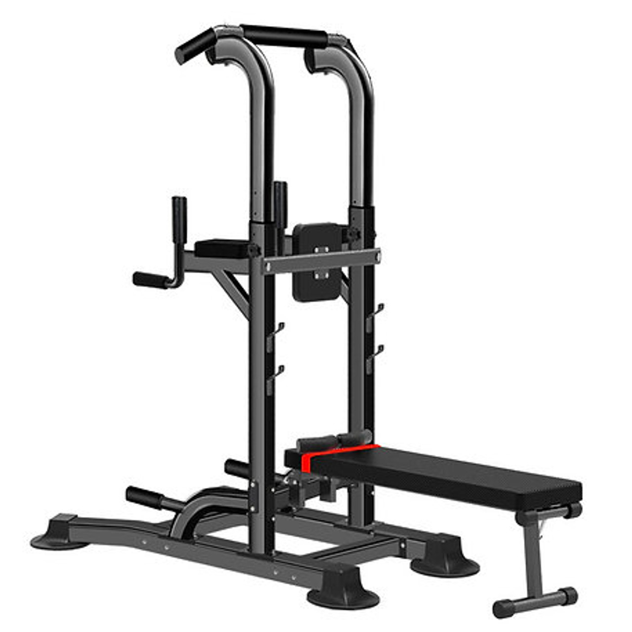 Pull Up Bar Gym Fitness Equipment Power Tower With Bench and
