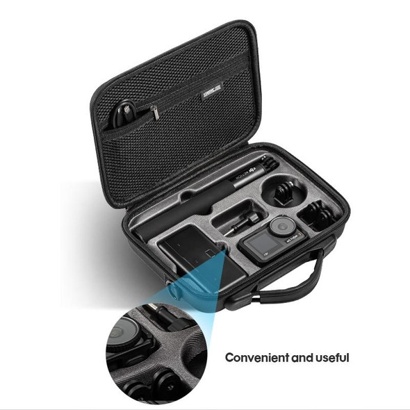 DJI Osmo Action 3 STARTRC Camera and Accessories Storage Case Bag(Black)