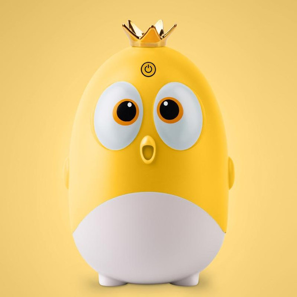 Cute Chicken Crown Office Desktop USB Humidifier Home Mute Aroma Diffuser(Yellow)