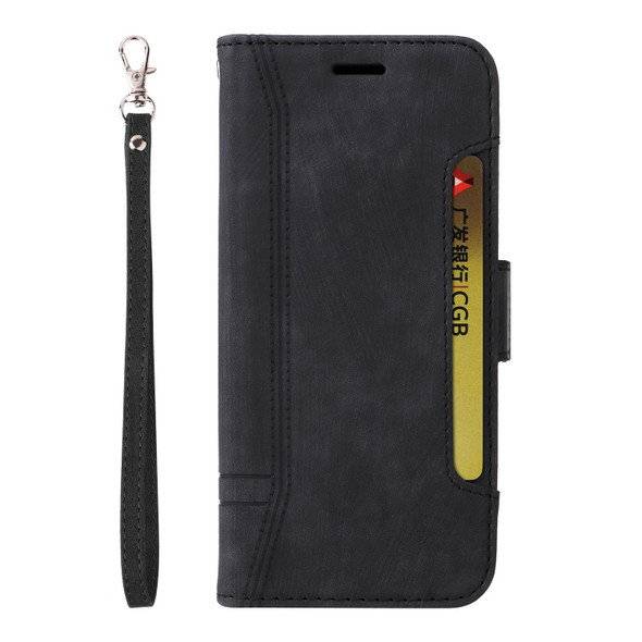 Xiaomi Redmi Note 10 Pro BETOPNICE Dual-side Buckle Leather Phone Case(Black)