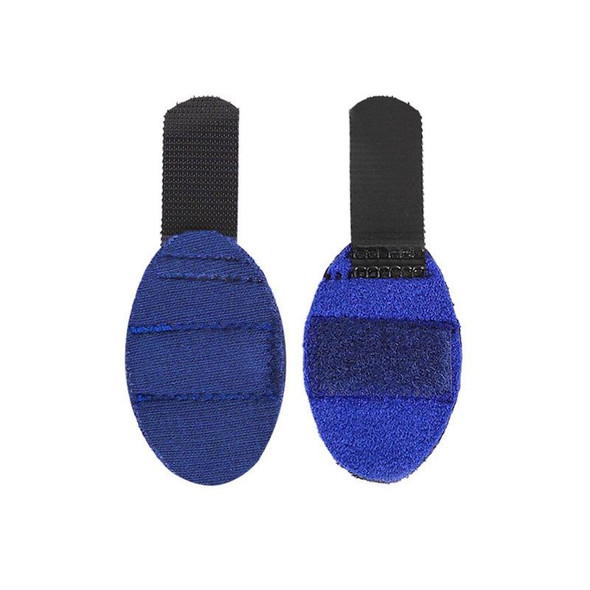 2 PCS Finger Straps Postoperative Rehabilitation Finger Protectors(Blue)