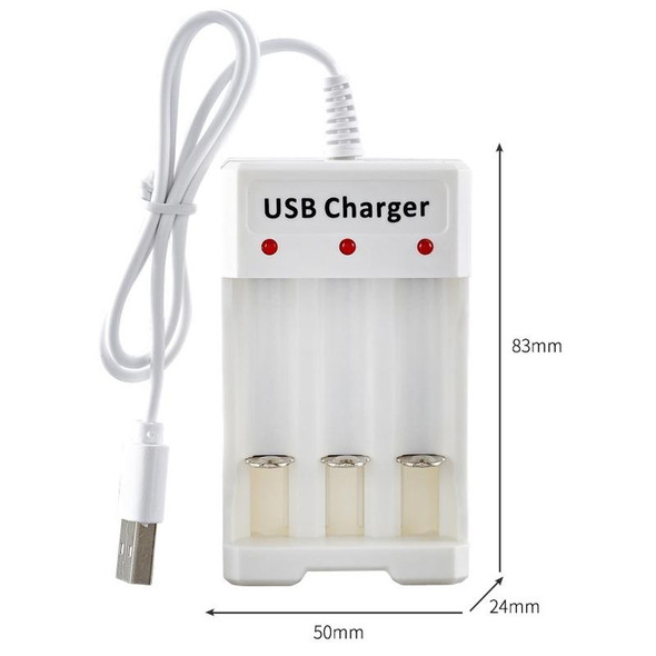 4 PCS BMAX B-03 3 Slot NiMH Battery Charger AA/AAA Battery USB Charger(Boxed)