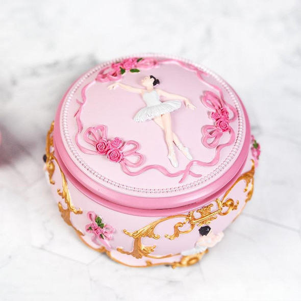 Ballet Girl Rotating Dancing Music Box Creative Birthday Gift, Music: Castle in the Sky