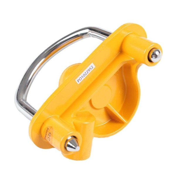 Universal Trailer Ball Hitch Coupler Lock Adjustable Trailer U Shape Coupling Lock, Random Color Delivery