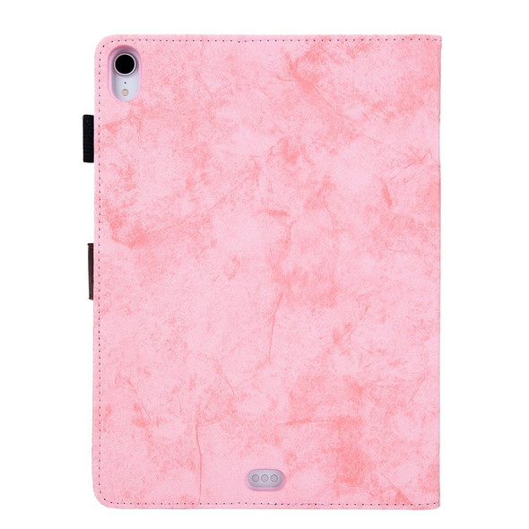 iPad Pro 11 inch (2018) Business Style Horizontal Flip Leather Case, with Holder & Card Slot & Photo Frame & Sleep / Wake-up Function(Pink)