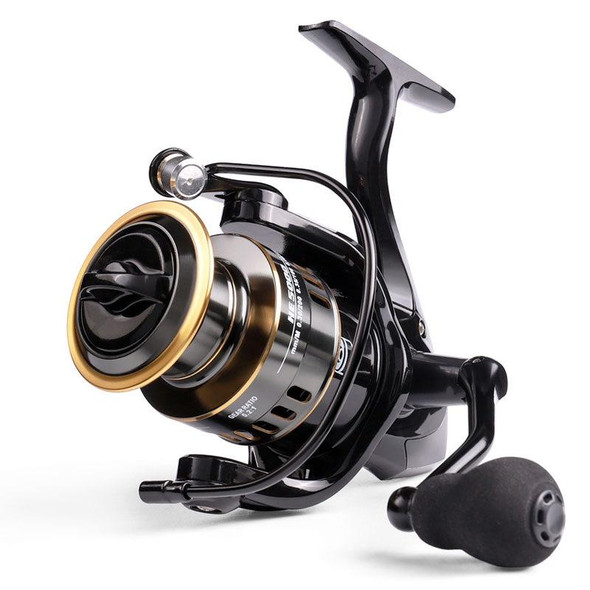 All Metal Rocker Arm Smooth Fishing Reel Spinning Reel, Spec: HE500 (EVA Grip)