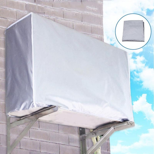 Outdoor Air Conditioning Cover Waterproof Dust Cover Rainproof Cover,Size: L 95 x 40 x 73cm