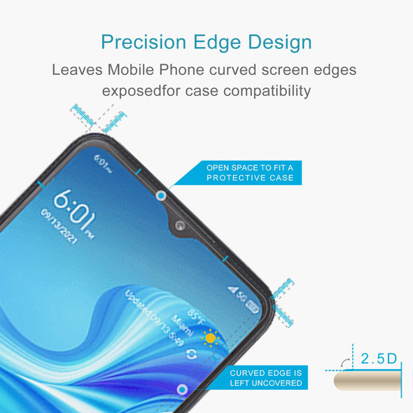 TCL 4X 5G 10pcs 0.26mm 9H 2.5D Tempered Glass Film