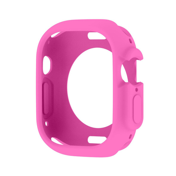 Apple Watch Ultra 49mm Candy TPU Protective Case(Pink)