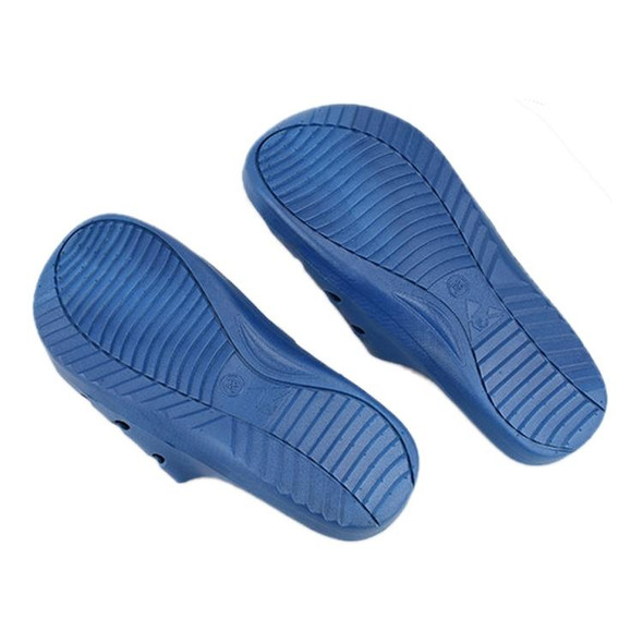 Anti-static Anti-skid Six-hole Slippers, Size: 42 (Blue)