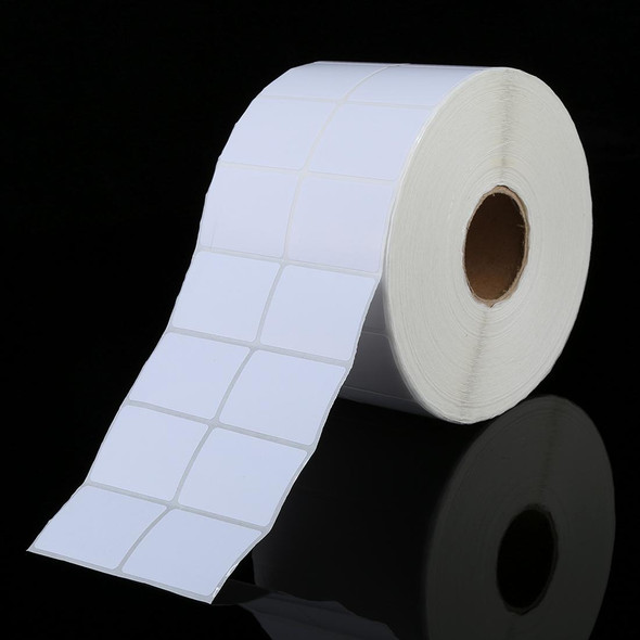 Carbon Ribbon Label Printer Paper Sticker, Size: 30mm x 40mm (5000 Labels)