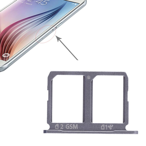 Galaxy S6 2 SIM Card Tray (Grey)