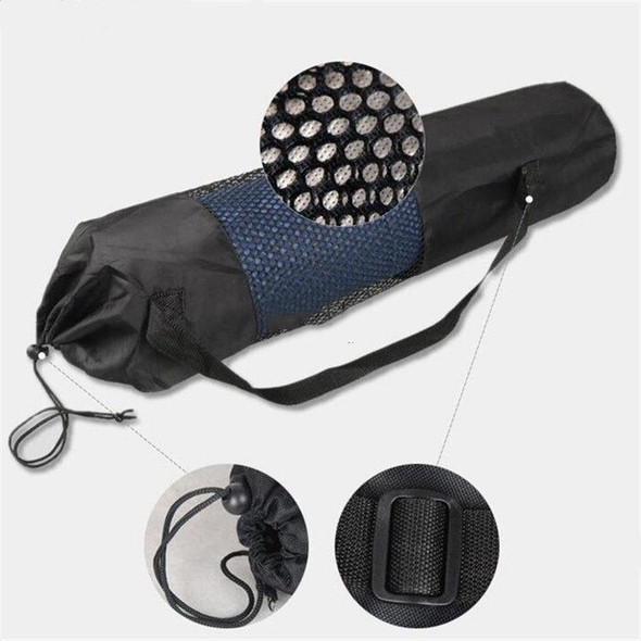 Yoga Pilates Mat Net Bag Carry Backpack, Suitable for 183cm x 61cm Yoga Mat