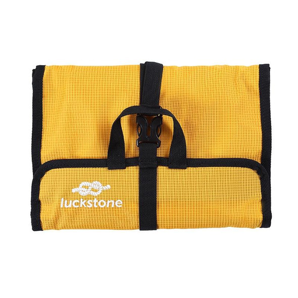 LUCKSTONE Outdoor Climbing Rope Hook Storage Bag Climbing Equipment Organizing Bag Tool Bag(Yellow)