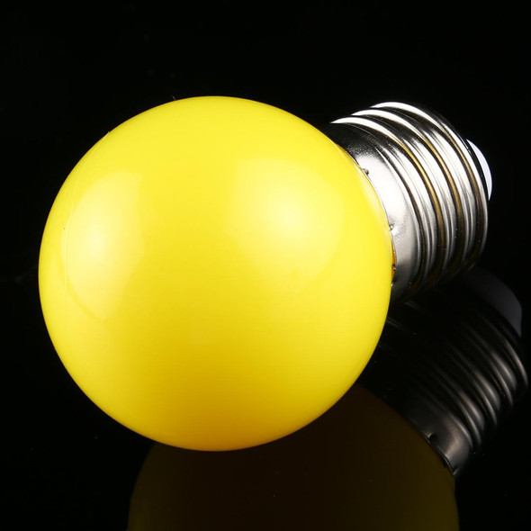 10 PCS 2W E27 2835 SMD Home Decoration LED Light Bulbs, DC 12V (Yellow Light)