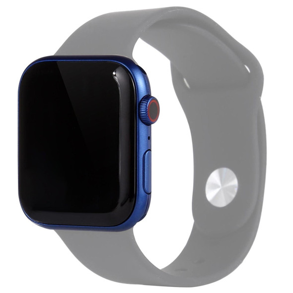 Apple Watch Series 6 44mm Black Screen Non-Working Fake Dummy Display Model, - Photographing Watch-strap, No Watchband(Blue)