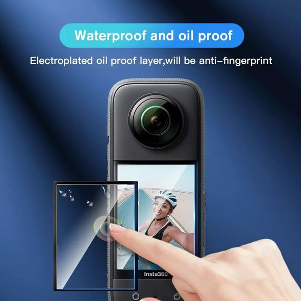 Insta360 X3 STARTRC 2pcs Transparent HD Curved Protective Film