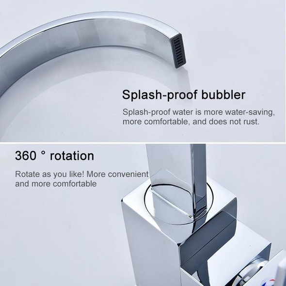 Rotatable Faucet Sinks Cold And Hot Water Tap, CN Plug