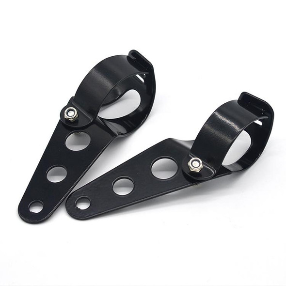 Motorcycle Headlight Holder Modification Accessories, Size:S (Black)