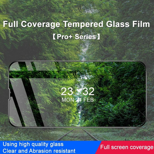 iPhone 14 Plus IMAK 9H Surface Hardness Full Screen Tempered Glass Film Pro+ Series