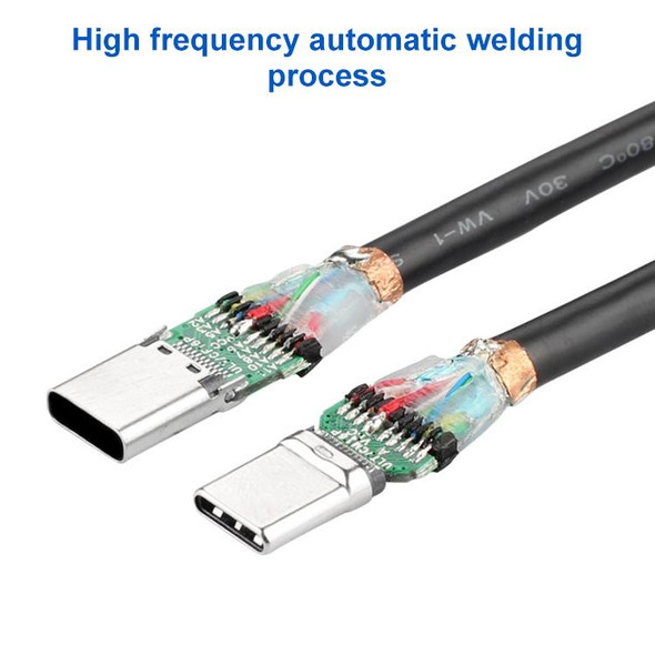 USB 3.1 Type-C / USB-C Male to Type-C / USB-C Female Gen2 Adapter Cable, Length: 1m