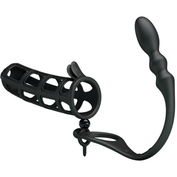 Hercules Penis Cover with Anal Stimulator
