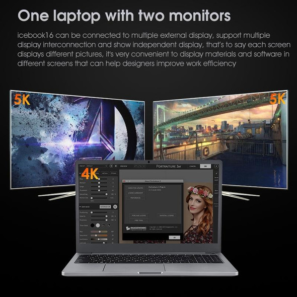 W041-ID4-156 AMD Laptop, 15.6 inch, 8GB+256GB, Fingerprint Unlock, Windows 11 English OS AMD Ryzen 5 4500U Hexa Core, Support Bluetooth & Dual WiFi, US Plug
