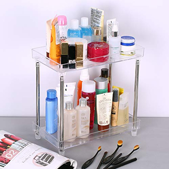 Multi-functional 2 Tier Cosmetic Organizer