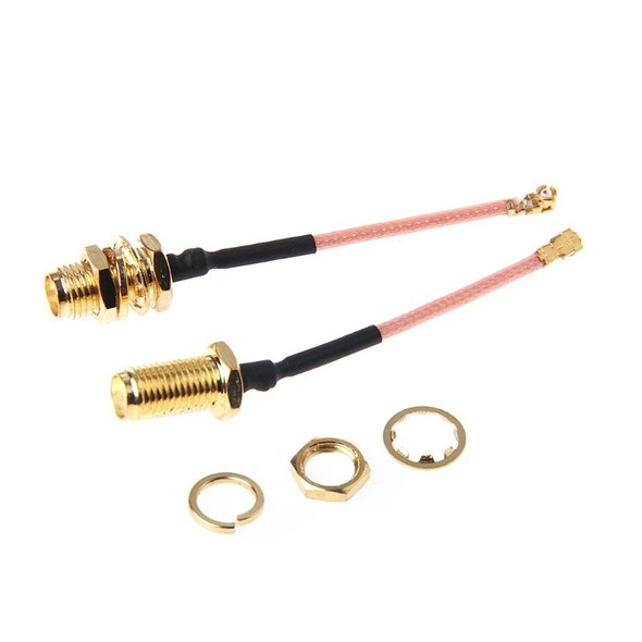 5 PCS RG178 Ufl / IPX / IPEX to SMA Female Adapter Braid Cable, Length: 5cm