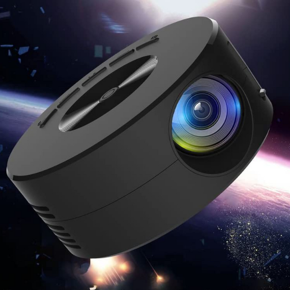 Mini Portable LED Projector with LCD Display and Long LED Life