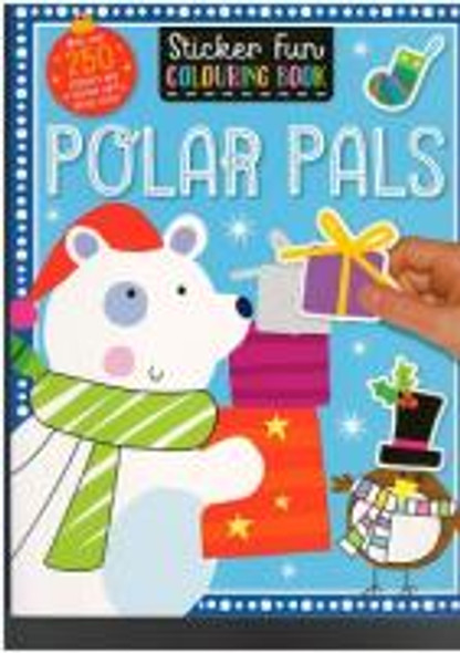 Sticker Fun Colouring Book Polar Pals