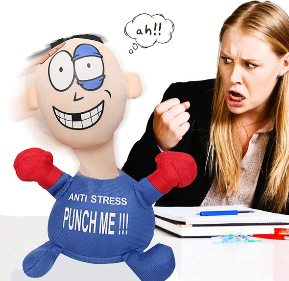 Punch Me Anti-Stress Plush Toy - Relieve Anxiety & Stress