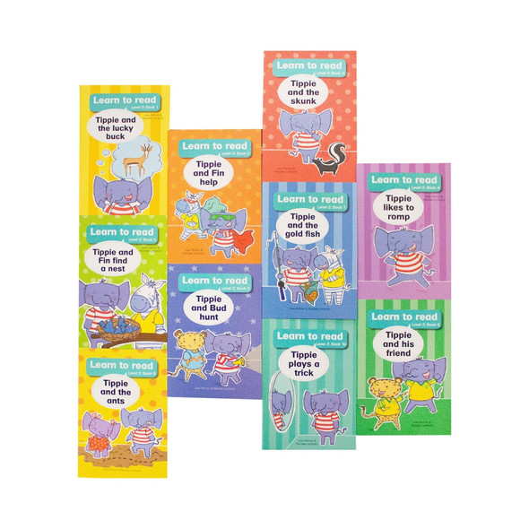 Learn To Read With Tippie Level 2 (Large 10 Book Pack)