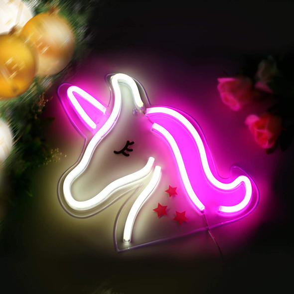 Unicorn Neon Sign Wall Light
