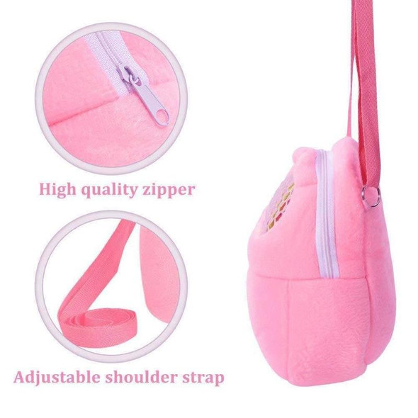 Pet Bag Small Pet Hamster Carrier Pure Color Leash Travel Bag, Size:M(Pink)