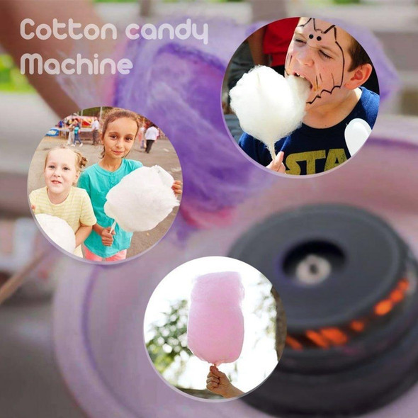 Electric Cotton Candy Machine, Plug:EU(Red)