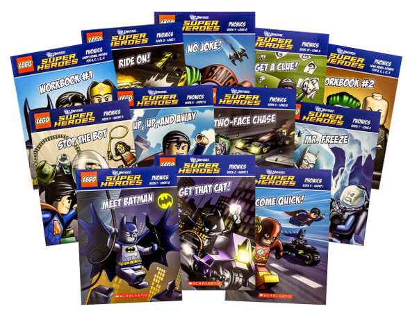 Lego Dc Super Heroes - Phonics Box Set