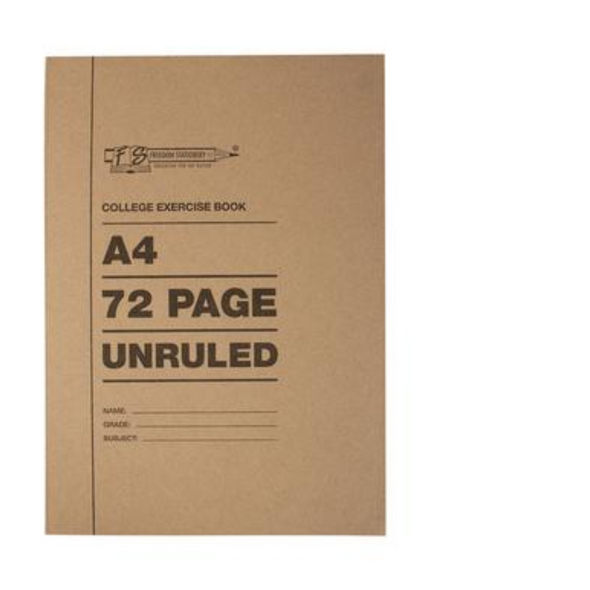 A4 Unruled Soft-Cover Book
