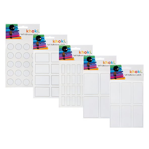 Self Adhesive Assorted Labels