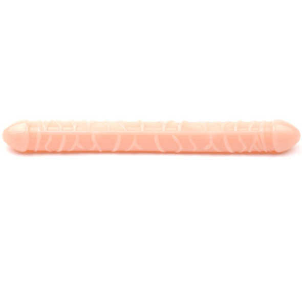 Realistic Double Ended Dildo - Flesh